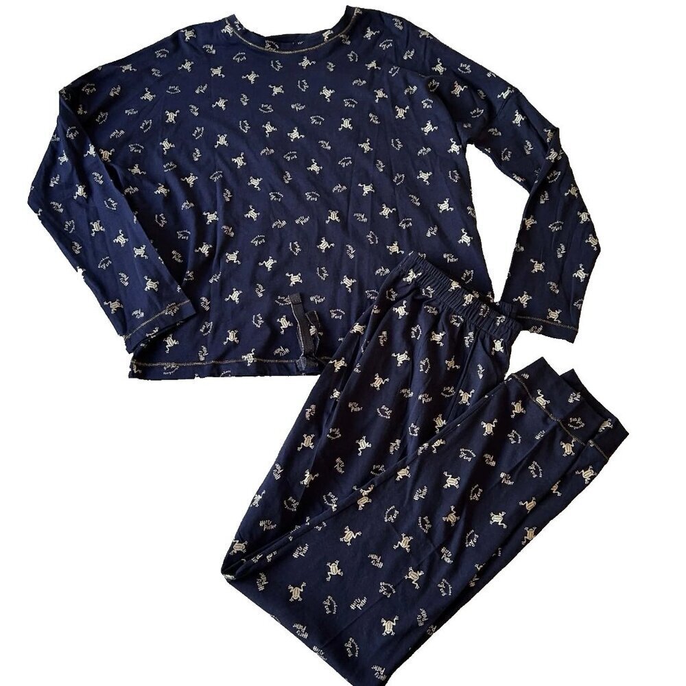 NEW Harry Potter 2pc Lounge PJ Pajama Set 100% Cotton - Women Small